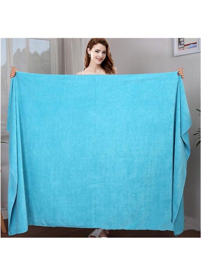 Buy Super Absorbent Soft Quick-Drying Lint-Free Household Large Bathroom Towel in Saudi Arabia