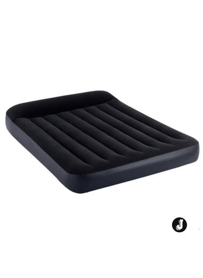 اشتري "NEW Full Pillow Rest Classic Air Bed with Fiber Technology – Comfortable Inflatable Mattress (191x137x25 cm)" في الامارات