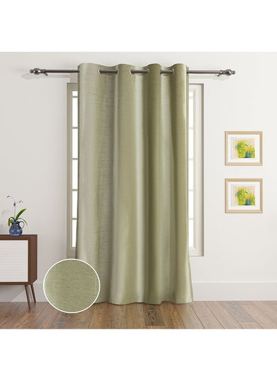 Buy Irene Dupioni Single Curtain 240 x 140 cm in UAE