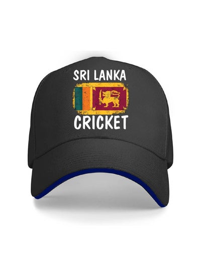 Buy Sri Lanka Sports Fans Cricket Cap - Metal Adjustable Buckle Closure Cap for Men and Women - Sri Lanka Sports Cricket Caps for Fans - Unisex Cricket Cap for Sports Matches - Ideal for Everyday Wear in UAE