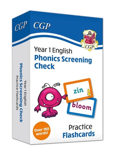 Buy New Phonics Screening Check Flashcards - for the Year 1 test in UAE