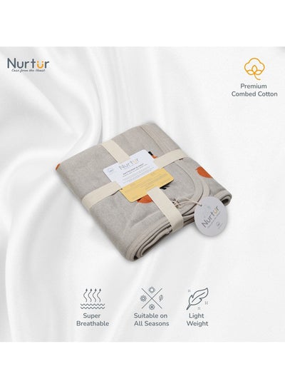 Buy Soft Baby Blanket Multicolor TRHA24215 in UAE