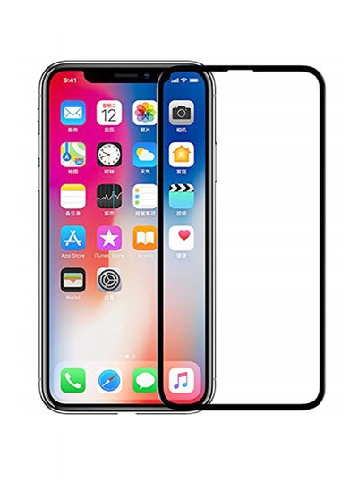 Buy Tempered Glass Screen Protector 5D Designed For iPhone 11 Full Glue Edge to Edge Full Screen Coverage And Bubble Free in UAE