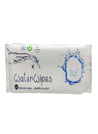 Buy Little Drops Baby Water Wipes 64 Wipes in Saudi Arabia