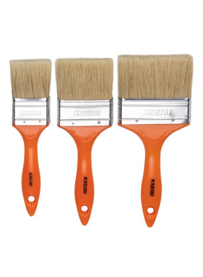 Buy Paint Brush Trade Set, 3-PC SET 2-4 INCH, Variety of Brush Sizes, Suitable for Various Painting Techniques and Styles in UAE