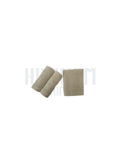 Buy Hammam home 100% cotton towel beige 30*30 in Egypt