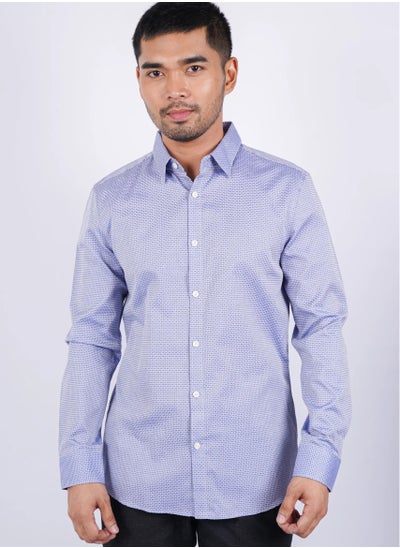 Buy Men’s Autumn Shirt L – Dark Blue in UAE