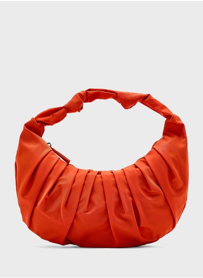 Buy Oversized  Ruched Clutch Bag in UAE