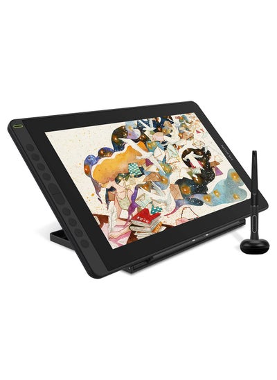 اشتري KAMVAS 16 Graphics Drawing Tablet with Full-Laminated Screen Anti-Glare 10 Express Keys Android Support Battery-Free Stylus 8192 Pen Pressure Tilt Adjustable Stand - 15.6 Inch Pen Display-GS1562 في الامارات