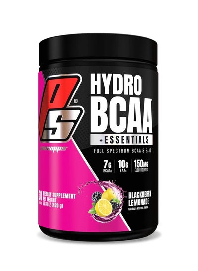 Buy PROSUPPS Hydro BCAA Plus Essentials 30 Serving Blackberry Lemonade in UAE