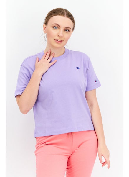 Buy Women Sportswear Fit Training Top, Lavender in UAE