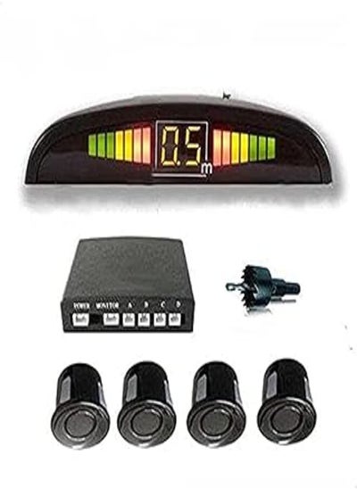 اشتري Car parking sensor kit with led display backup radar monitor (22mm) في مصر