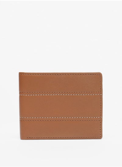 Buy Men Solid Bi-Fold Cardholder in UAE