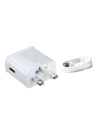 اشتري 3-Pin Fast محول السفر مع كابل Micro USB 1.5 متر في الامارات