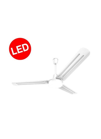 Buy TORNADO Ceiling Fan 56 Inch LED 3 Dice White TCF56L in Egypt