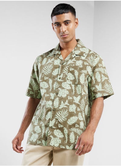 Buy Aop Logo Woven Shirt in Saudi Arabia