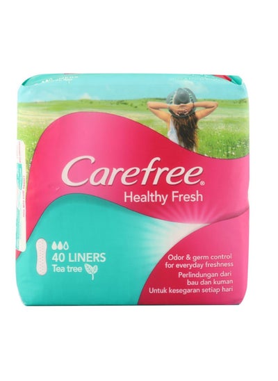 اشتري Carefree Healthy Fresh 40 Liners في الامارات