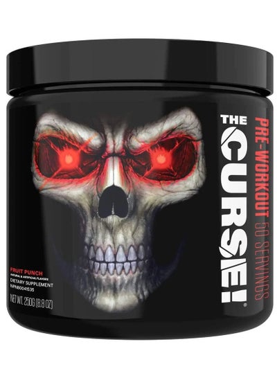 Buy The Curse Pre-Workout Fruit Punch 50 Servings 250g in UAE