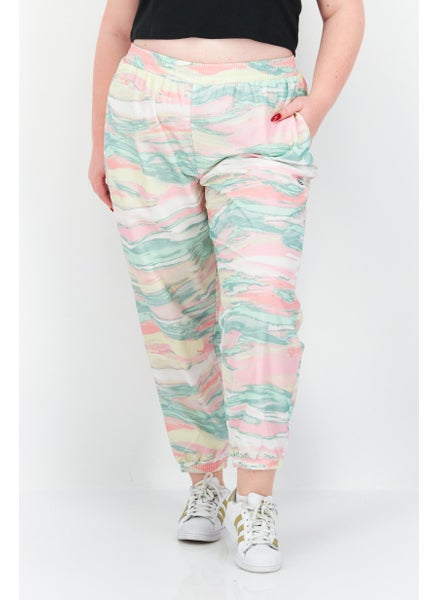 Buy Women Plus Size Outdoor Sweatpants, Cream Combo in UAE