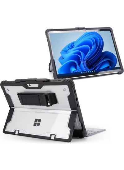 Buy Ecosystem for Microsoft Surface Pro 8 Case with Shoulder Strap, Hand Strap, Stylus Pen Holder, Rugged, Shock-Absorbing and Drop-Resistant (Keyboard Not Included) in Egypt