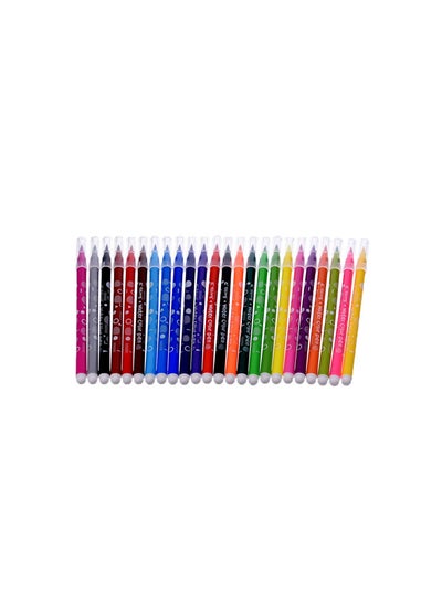 Buy Elmaayergy Y-42/YL201816-24 Set Of 24 Pieces Of Water Colour Marker With Durable Material, Suitable For School And Home in Egypt