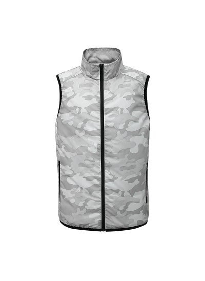 Buy Factory air conditioning fan suit summer new camouflage fan suit vest USB charging treasure air conditioning suit cross-border White camouflage (excluding accessories) in Saudi Arabia