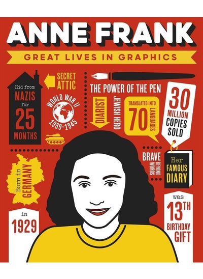 Buy Great Lives in Graphics: Anne Frank in UAE