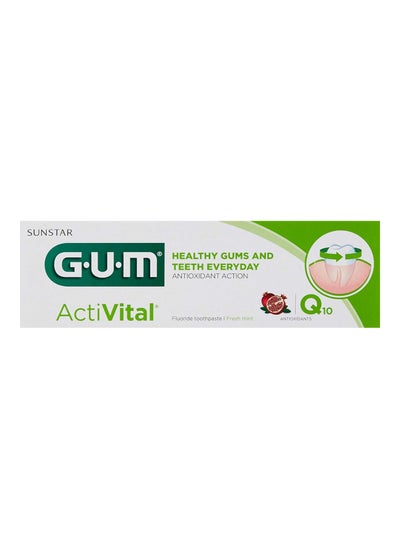 اشتري Gum Activital Flouride Everyday Toothpaste-Fresh Mint Flavour-75Ml في الامارات