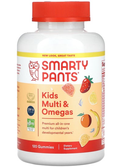 اشتري SmartyPants All in One Childrens Multivitamin Chewable 120 Gummies في الامارات