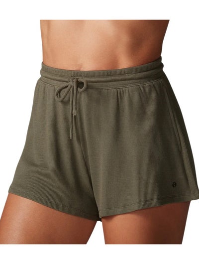 Buy LOUNGE WAFFLE SHORT OLIVE LARGE in UAE