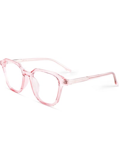 اشتري Vintage Clear Glasses Women Men Square Frame Fake OTC Glasses في الامارات