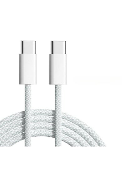 اشتري iPhone Fast Charging Cord Type C to Type C Cable for iPhone 15 Pro max/15 Pro/15 plus/15 1M في الامارات