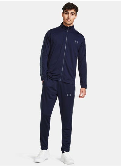 Buy Logo Embossed Knit Track Suit in Saudi Arabia