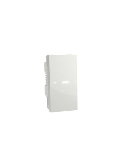 اشتري Schneider Electric Push-Button, New Unica, + No Push-Button, 10A, 1 Module, Screwless Terminals, Untreated, Ip4X, White في مصر