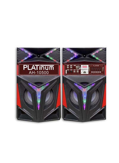 Buy Platinum Subwoofer with Bluetooth - Memory Card port - USB port And Remote Model AH-10500 in Egypt