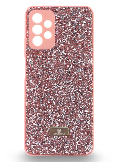 Buy Glitter Back Case For Samsung Galaxy A52/A52s Luxury Bling Glitter Design Back Cover for Girls Women Bumper Anti-Scratch Bumper Slim Shell Phone Case (Pink) in Egypt