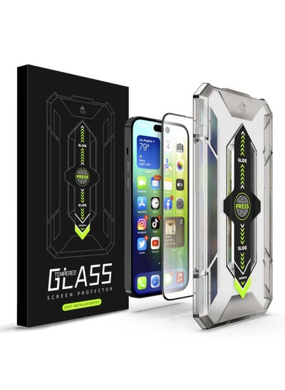 اشتري Screen Protector for  iPhone 14/iPhone 13 /iPhone 13 Pro,Ultra HD 9H Hardness Scratch Resistant في السعودية