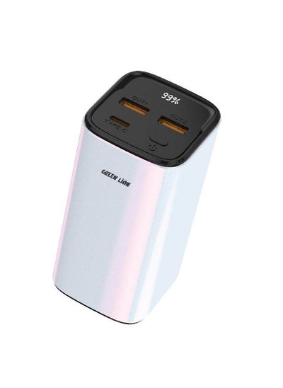 Buy Green Lion Super 20K Power Bank 20000mAh PD 20W ( Dual QC & PD Ports ) - White in UAE