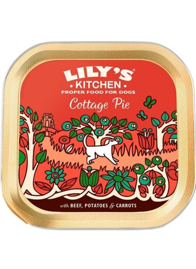 Buy Cottage Pie Wet Food with Beef Potatoes and Carrots for Dogs 150g in UAE