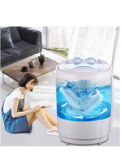 اشتري Portable Electrical Small Household Shoe Washing Machine Sanitizer 360° Cleaning 10 Minutes Fast Wash with Safe Material Artifact Brush في الامارات