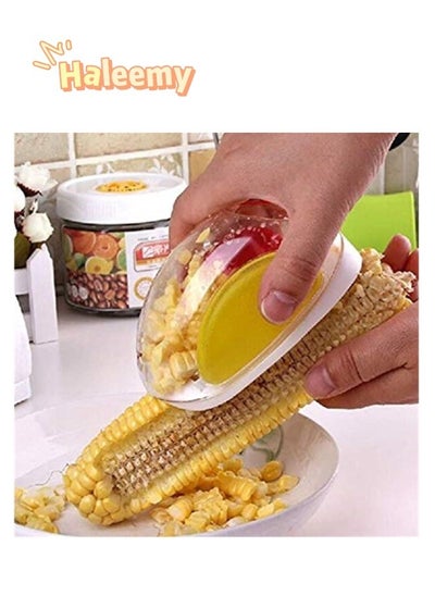 Buy Corn Shucker Remover, Corn Stripper, Corn Peeler, Quick Corn Cob Remover Kitchen Cooking Tools with Hand Protector Corn Stripping Tool Useful Corn Shaver Peeler Kitchen Cooking Tools in Saudi Arabia