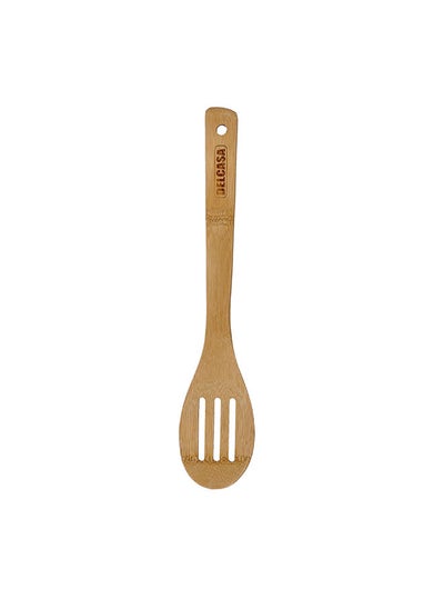 اشتري Bamboo Slotted Spoon Cooking & Frying Bamboo Spoon DC2099 في الامارات