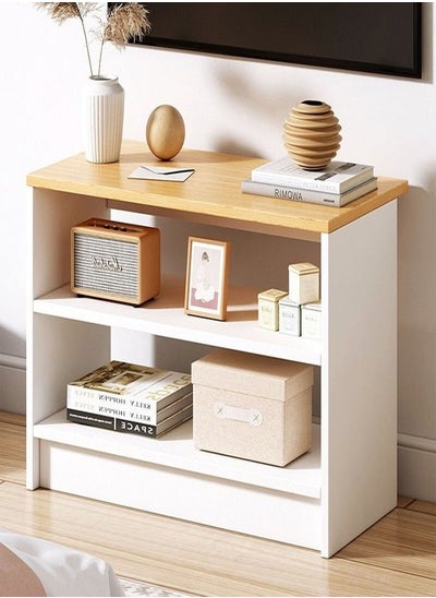 اشتري Home Office Desk Desktop Bookshelf Living Room Rack Simple Table 60 x 30 x 40 cm في الامارات