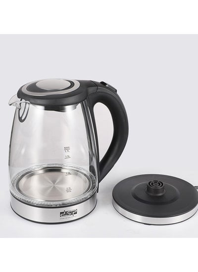 Buy DSP KK1272 Electric Kettle Stainless Steel Kettle with Led Light 2200W in Egypt