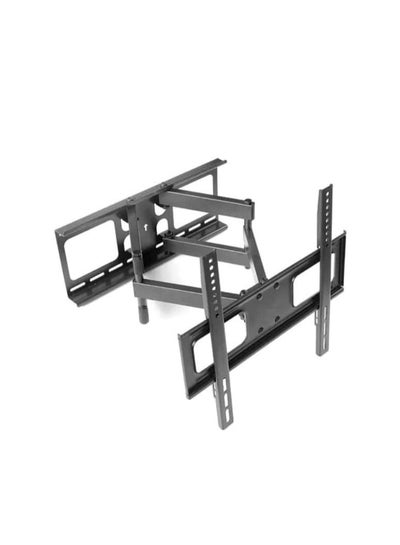 Buy NTECH Dual Arm Full Motion TV Wall Mount For LCD LED Plasma TVs Upto (36 To 70 inch) For Flat Or Corner Mounting Black in UAE