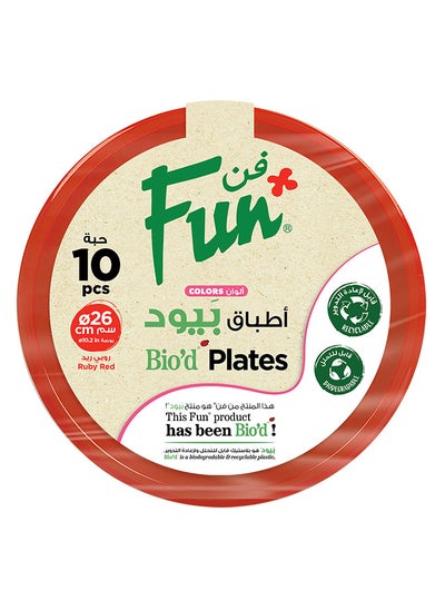 Buy Colors Biodegradable Plates in UAE