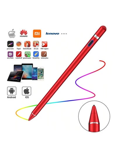 Buy Active Stylus Pen with Palm Rejection for Precise Writing/Drawing Compatible with Apple iPad in UAE