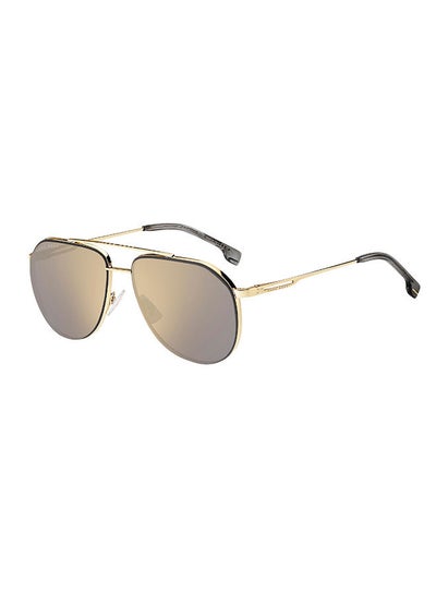 Buy Men's UV Protection Aviator Sunglasses - Boss 1326/S Gold 60 - Lens Size 60 Mm in UAE
