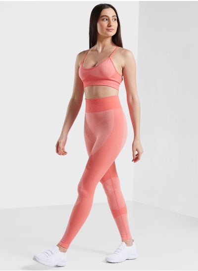 Buy Criss Cross Athletic Bra And Legging Set in UAE