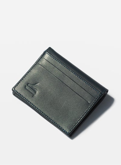 Buy Norex Wallet - Bifold Wallet - Genuine Leather - Blue in Egypt